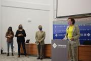 D'esquerra a dreta, Virginia Ferreiro, Esperana Bosch, Lloren Huguet i Maria Duran. Foto: UIB