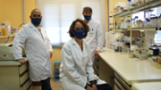 D'esquerra a dreta, Rafel Bosch, Maria del Mar Aguil i Joseph A. Christie. Foto: UIB