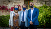 Carme Orte, Lloren Huguet i Jaume Carot - Foto: A.Costa/UIB