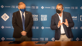 Jaume Carot i Manuel Toms - Foto: A.Costa/UIB