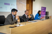 Inauguraci del Congrs: Javier de Juan, Jaume Carot i Beatriz Verdera - Foto: A.Costa/UIB