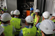 Visita a la planta de Lloseta. Foto: UIB