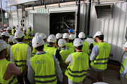 Visita a la planta de Lloseta. Foto: UIB