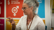 Presentaci: Veus de les Dones: projecte participatiu amb perspectiva de gnere per a l'anlisi i prioritzaci d'impactes generats per la crisi de la COVID-19 en dones en situaci migratria irregular a Mallorca - FOTO: A.Costa/UIB