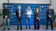 Primer premi de la categoria de treball de fi de mster (TFM): Bo Miquel Nordfeldt Fiol - Foto: A.COSTA/UIB