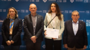 Ajut de 1.000 euros del Rotary Club Palma Junper Serra a l'alumna Francesca Rosa Marcs Vallori - Foto: A.COSTA/UIB