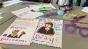 La professora Pilar Roca al collegi Verge del Carmen de Palma: Dones cientfiques a l'escola