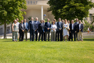 Els rectors de les universitats de la Xarxa Vives. Foto: Xarxa Vives