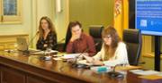 La doctora Valentina Milano en la compareixena al Parlament. Foto: Parlament de les Illes Balears
