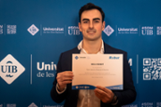 L'alumne Toni Sastre lvarez-Ossorio guanya la beca ROBOT d'enginyeria industrial - Foto: A.Costa/UIB