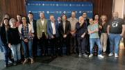 Investigadors, ponents i autoritats a Naukas Palma. Foto: UIB