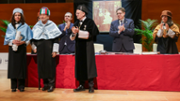 El rector investeix el nou doctor | Foto: A.Costa/UIB