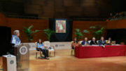 El doctor Jordi Savall llegeix la lli magistral | Foto: A.Costa/UIB
