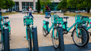 Estaci 1 (metro de la UIB): 16 bicicletes | Foto: A.COSTA/UIB