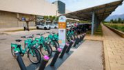 Estaci 3 (Gaspar M. de Jovellanos): 16 bicicletes | Foto: A.COSTA/UIB