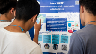 Alumnes participants en l'edici de 2023 del projecte SeCosta. Foto: A.Costa/UIB
