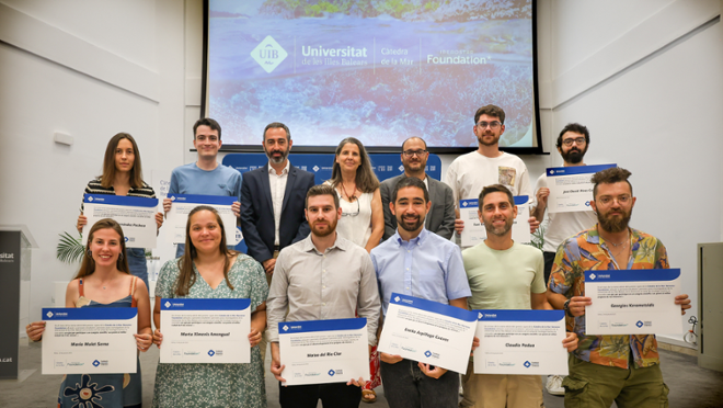 6a edició dels premis i ajuts de la Càtedra de la Mar Iberostar Foundation de la UIB | Foto: A.COSTA
