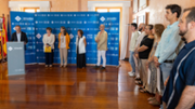 Paraules del rector de la Universitat de les Illes Balears, Jaume Carot - Foto: A.COSTA/UIB