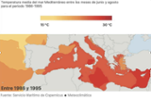 Olas de calor marinas en el Mediterr&#xe1;neo: un nuevo estudio analiza c&#xf3;mo detectarlas en un mar cada vez m&#xe1;s c&#xe1;lido 